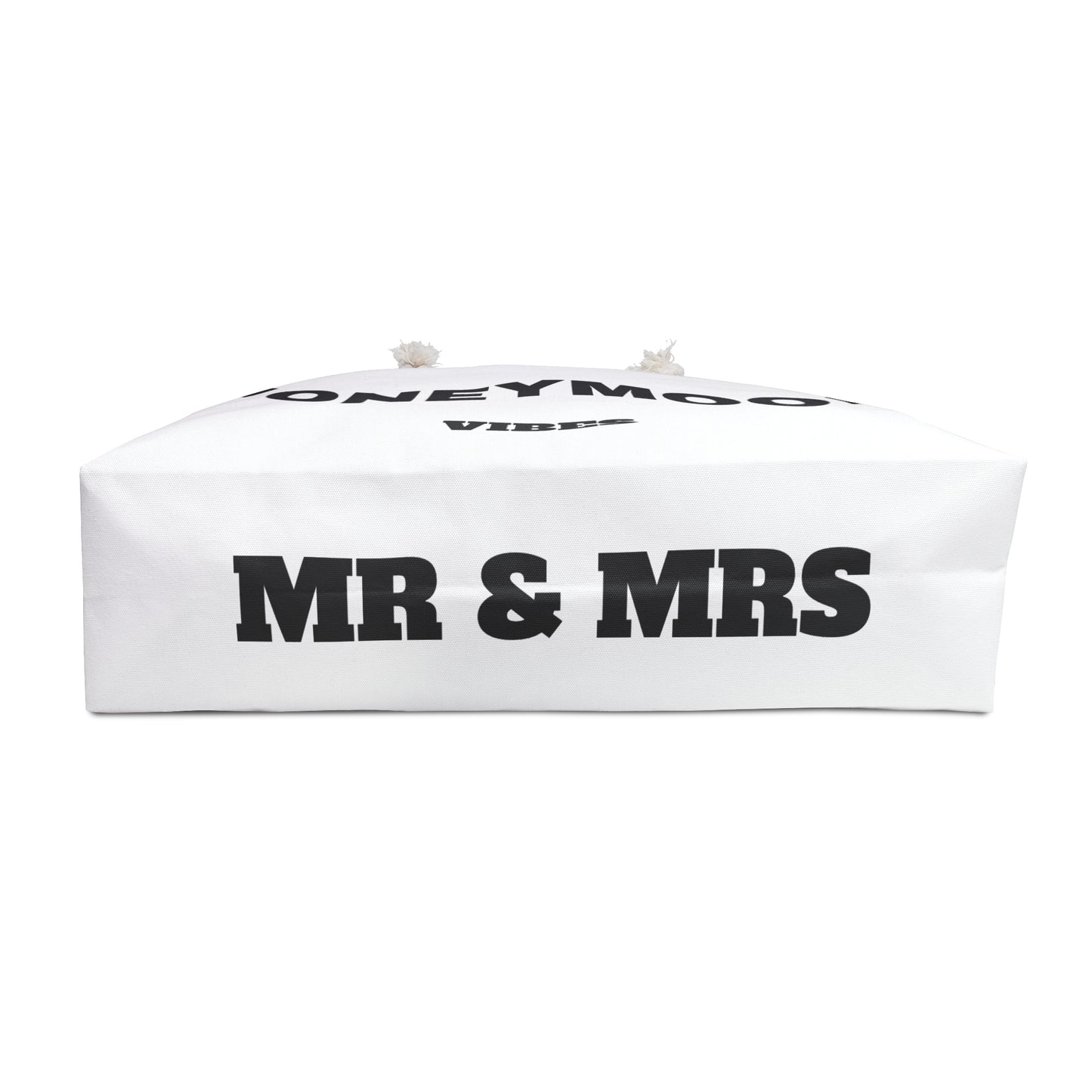 White box with 'MR & MRS' text on a white background
