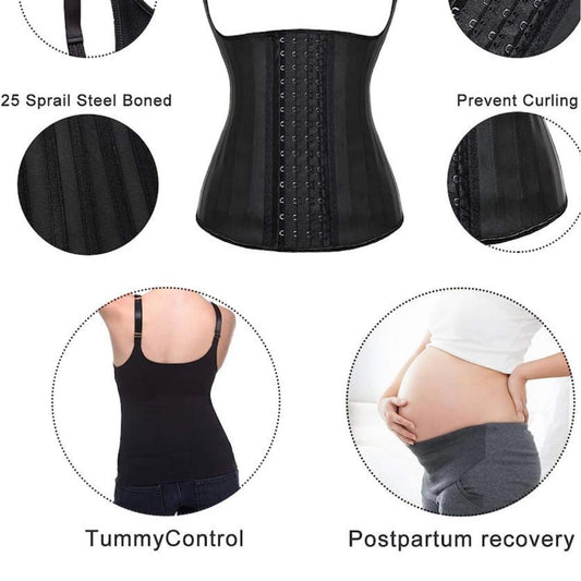 CORSET VEST WAIST TRAINER Cotton Compression Shapewear Womenswear Camisole