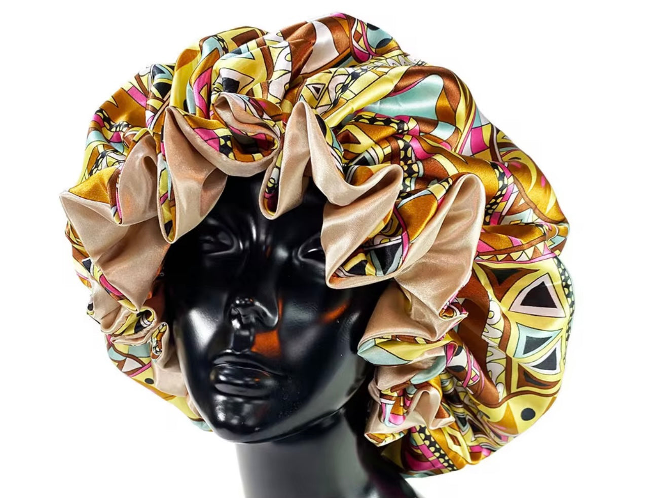 SOLURA SOFT SILK BONNET ~SLEEP LIKE ROYALTY