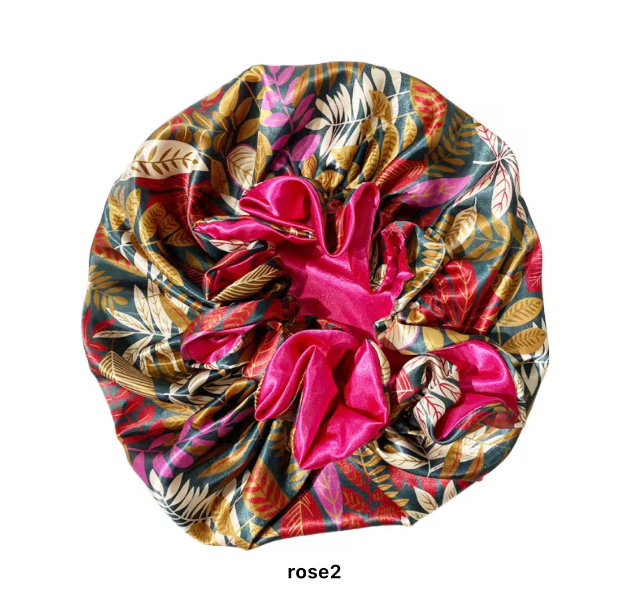 SOLURA SOFT SILK BONNET ~SLEEP LIKE ROYALTY