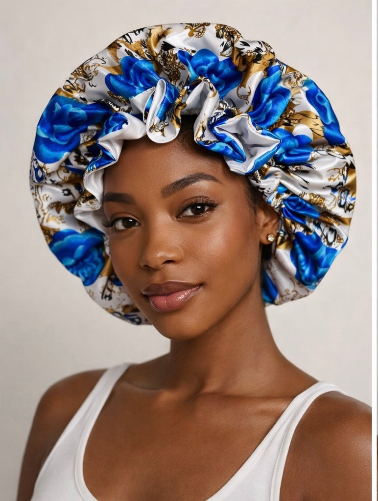 SOLURA SOFT SILK BONNET ~SLEEP LIKE ROYALTY
