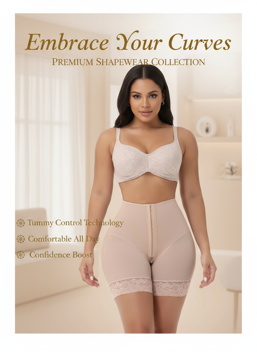 beige Body Shaper Model model 